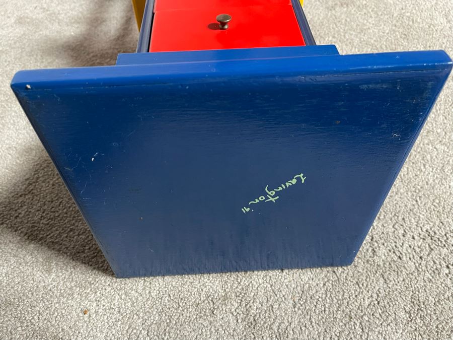 David Lavington (American, 1951–1995) Architectural Sculpture Tower Hand Signed From Music Tower Series (Top Of Tower Has Slight Chip) 10'W X 10'D X 5'3'H Retails $5,000 [Photo 20]