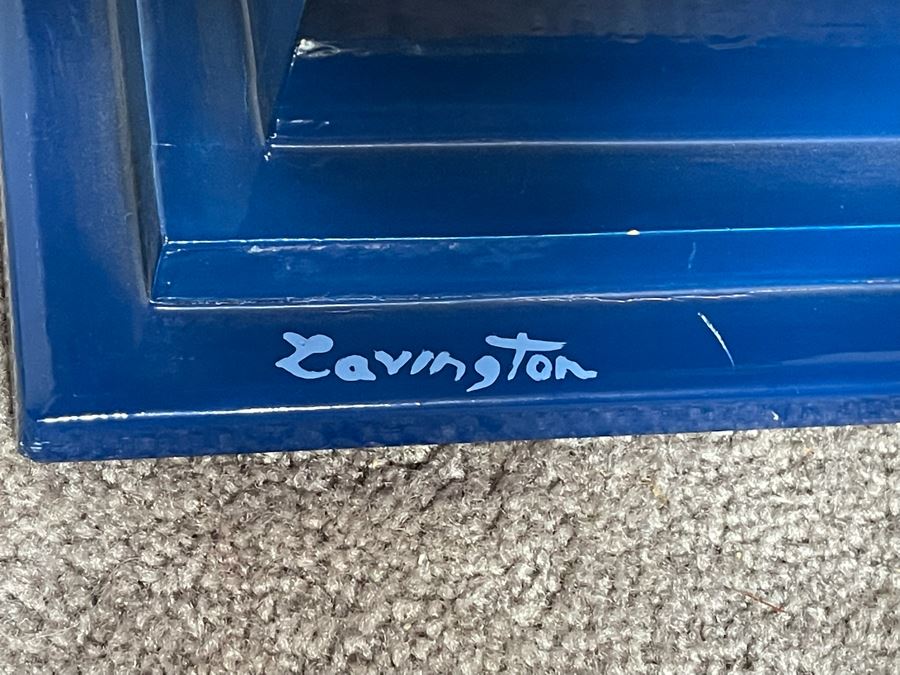 David Lavington (American, 1951–1995) Architectural Sculpture Tower Hand Signed From Music Tower Series (Top Of Tower Has Slight Chip) 10'W X 10'D X 5'3'H Retails $5,000 [Photo 15]