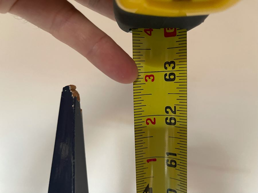 David Lavington (American, 1951–1995) Architectural Sculpture Tower Hand Signed From Music Tower Series (Top Of Tower Has Slight Chip) 10'W X 10'D X 5'3'H Retails $5,000 [Photo 22]