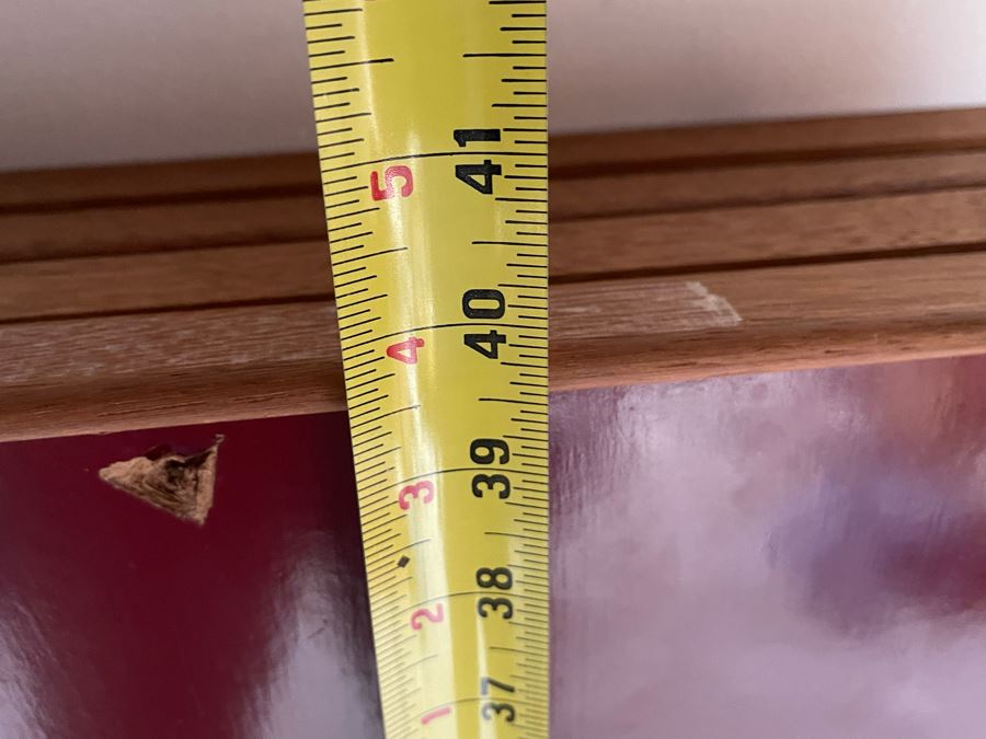 David Lavington (American, 1951–1995) Hand Painted 4-Panel Table Screen 64'W X 40'H Retails $5,000 [Photo 10]