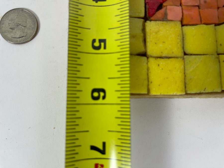 David Lavington (American, 1951–1995) Mosiac Heart On Board 5.5 X 5.5 [Photo 7]