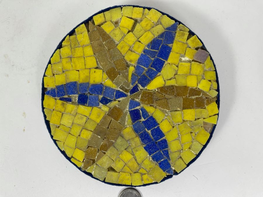 David Lavington (American, 1951–1995) Mosiac Flower On Board 6.5R [Photo 2]