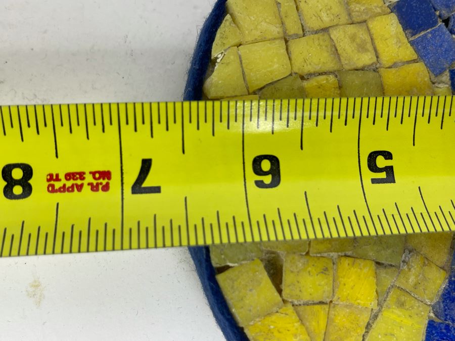 David Lavington (American, 1951–1995) Mosiac Flower On Board 6.5R [Photo 7]