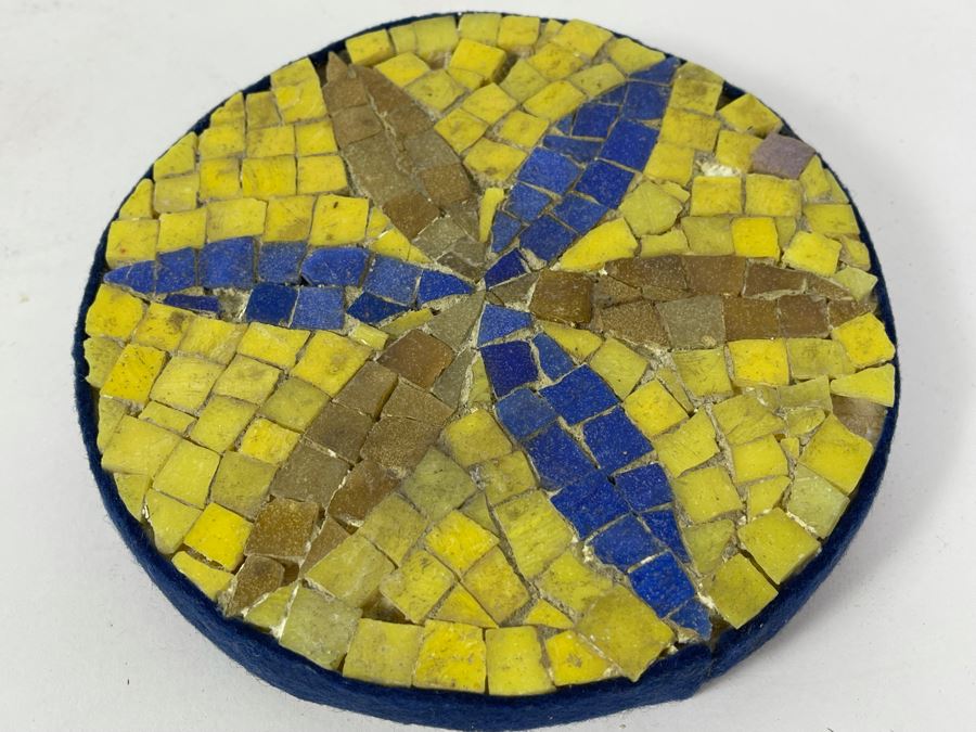 David Lavington (American, 1951–1995) Mosiac Flower On Board 6.5R [Photo 5]