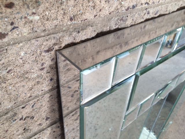 1977 Carvers' Guild Square Corner Series Mirror Designer Carol Canner [Photo 8]