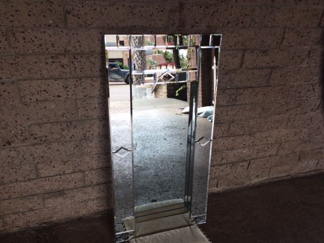 1977 Carvers' Guild Square Corner Series Mirror Designer Carol Canner [Photo 6]