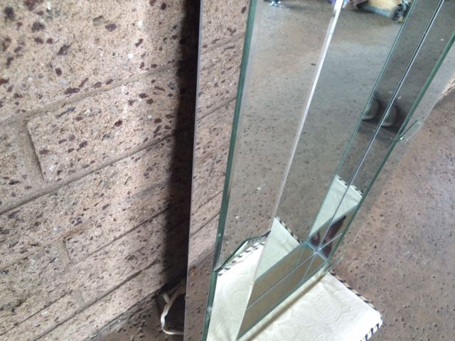 1977 Carvers' Guild Square Corner Series Mirror Designer Carol Canner [Photo 10]