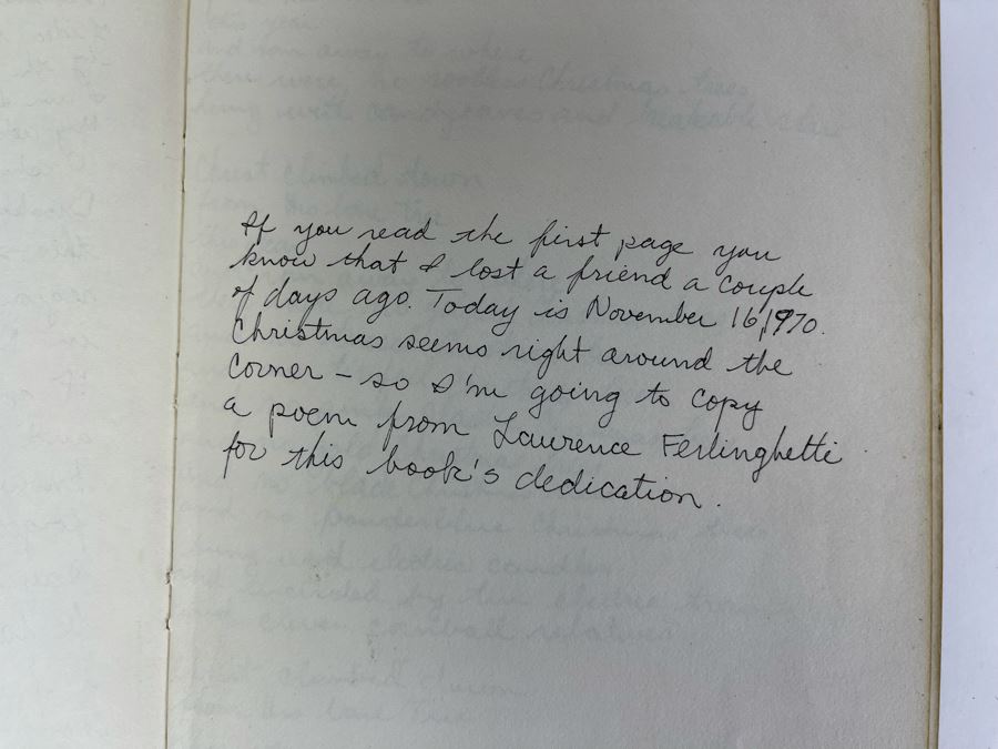 David Lavington (American, 1951–1995) Personal Artist's Journal Filled With Drawings And Writings Of David Lavington During His Travels - See Photos [Photo 6]