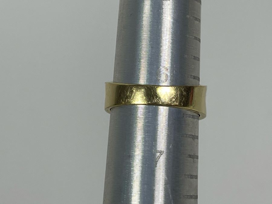 14K Gold Sapphire Diamond Ring Size 6.25 5.6g FMV $350 Retail $1,050 [Photo 11]