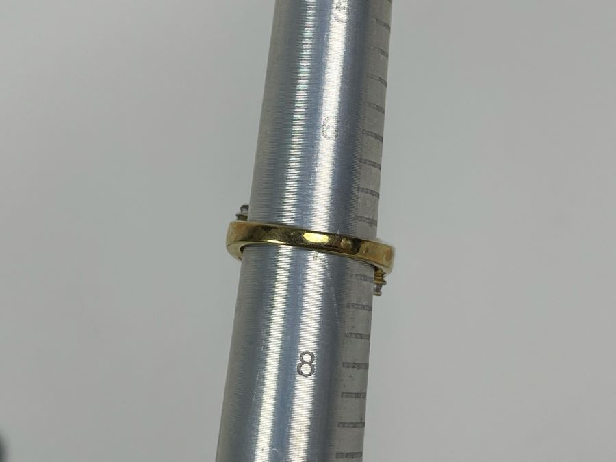 10K Gold Diamond Ring Size 7 6.8g FMV $300 Retail $1,200 [Photo 8]