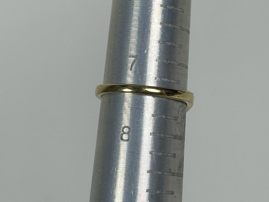 10K Gold Emerald Diamond Ring Size 7.5 3g [Photo 9]