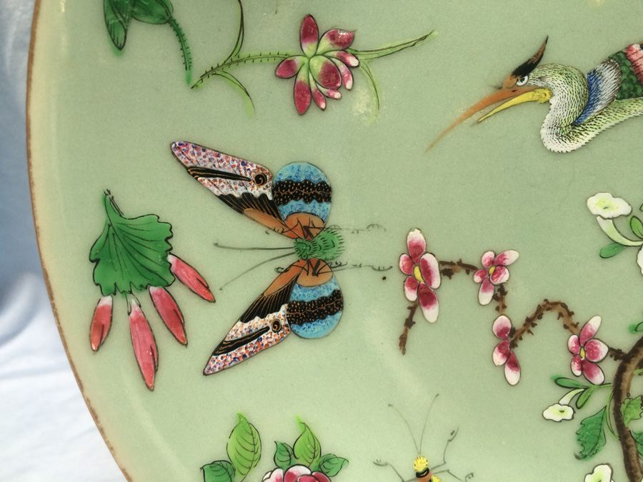 Pair of Chinese Hand Painted Plates [Photo 7]