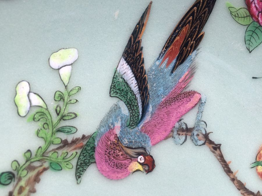 Pair of Chinese Hand Painted Plates [Photo 15]