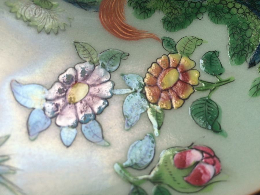 Pair of Chinese Hand Painted Plates [Photo 20]