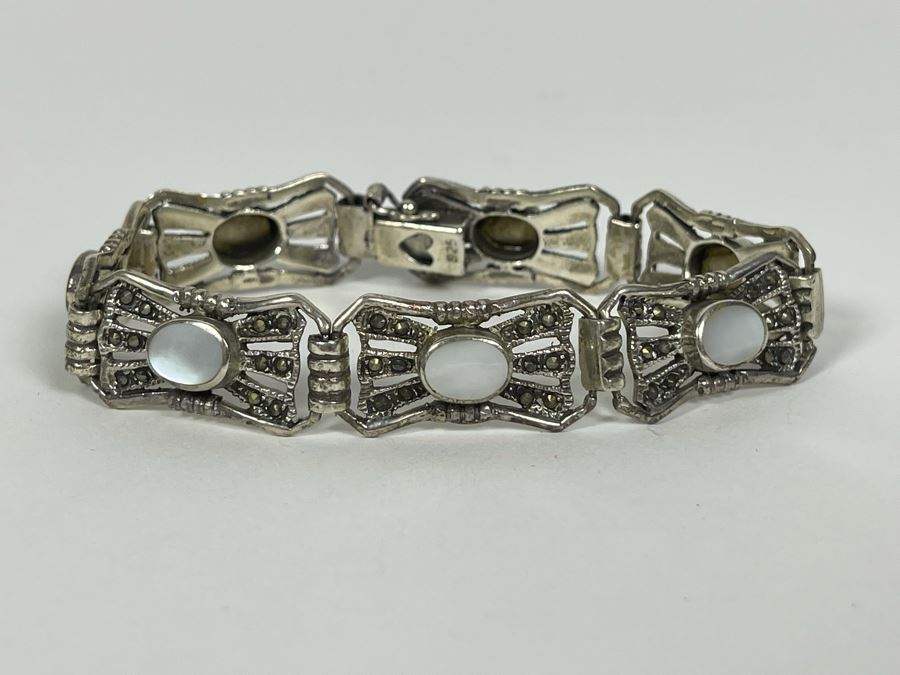 Sterling Silver Bracelet 7.5L 25.9g [Photo 3]