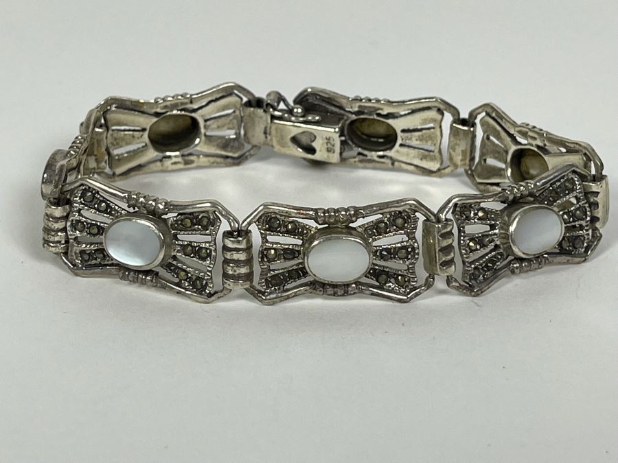 Sterling Silver Bracelet 7.5L 25.9g [Photo 4]