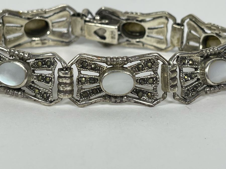 Sterling Silver Bracelet 7.5L 25.9g [Photo 6]
