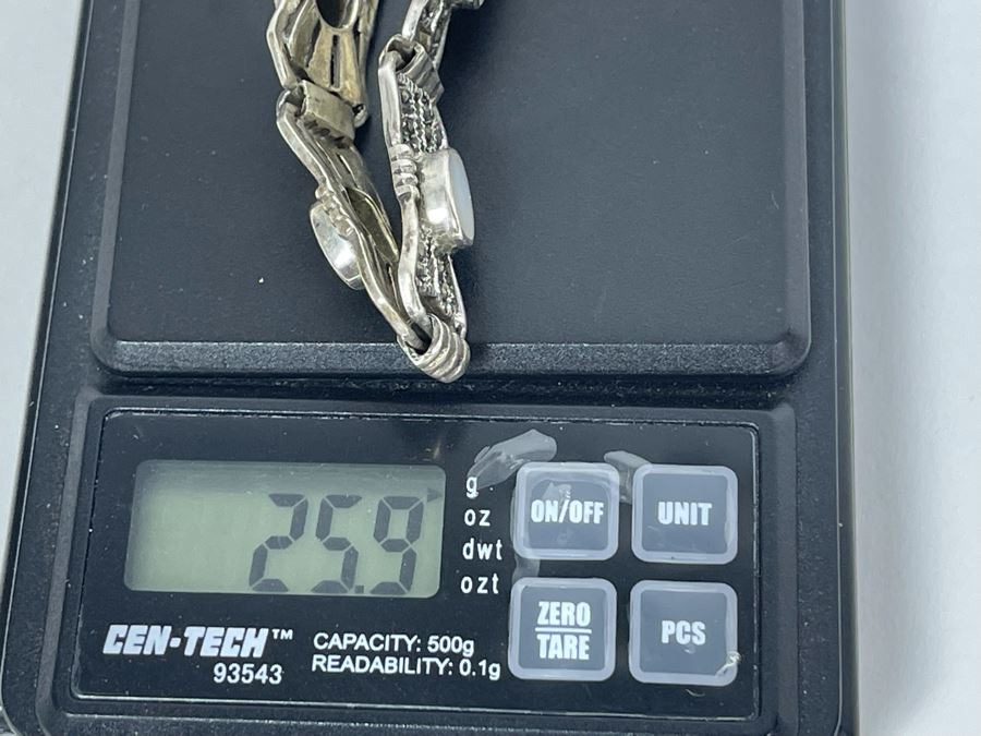 Sterling Silver Bracelet 7.5L 25.9g [Photo 8]
