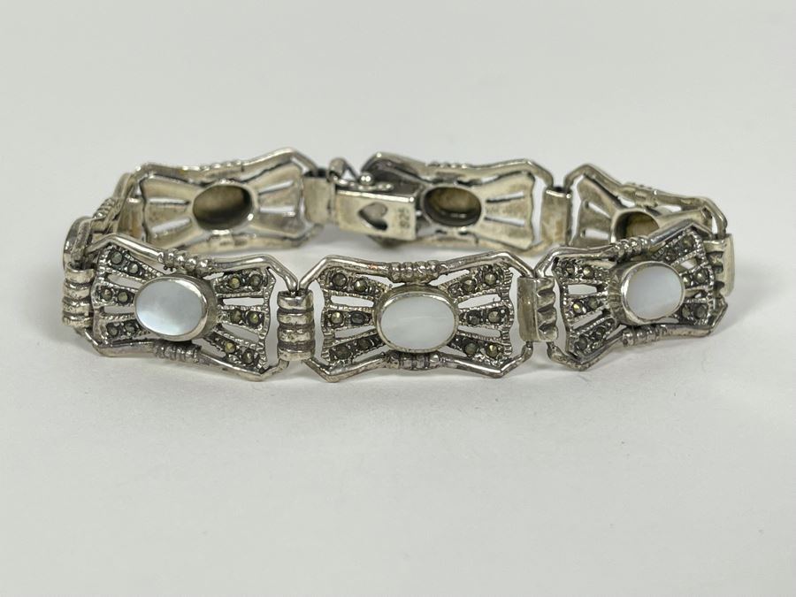 Sterling Silver Bracelet 7.5L 25.9g [Photo 1]