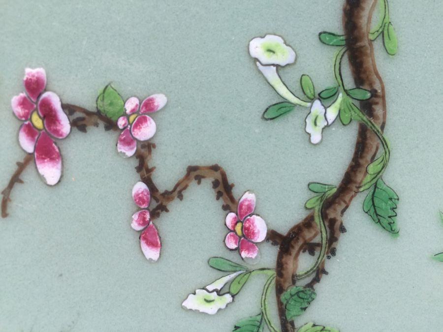 Pair of Chinese Hand Painted Plates [Photo 21]