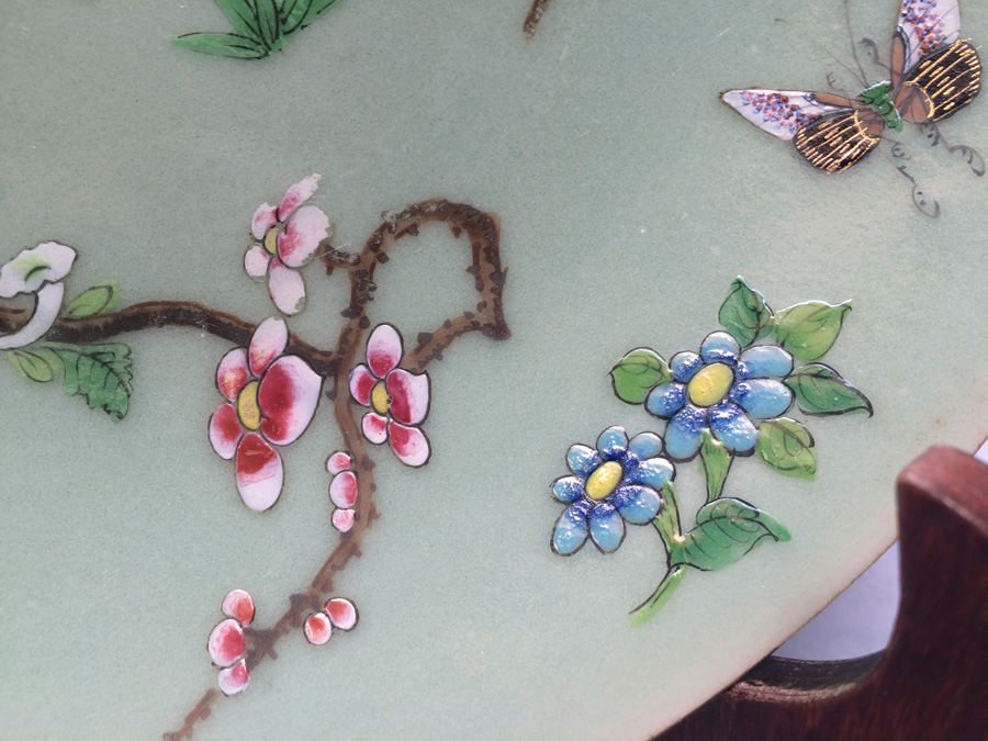 Pair of Chinese Hand Painted Plates [Photo 23]