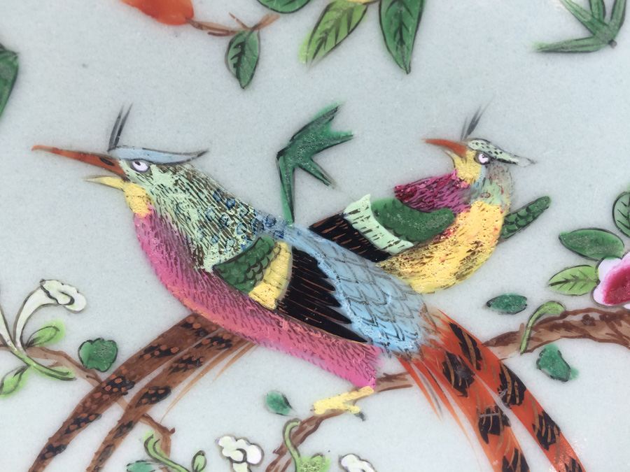 Pair of Chinese Hand Painted Plates [Photo 11]