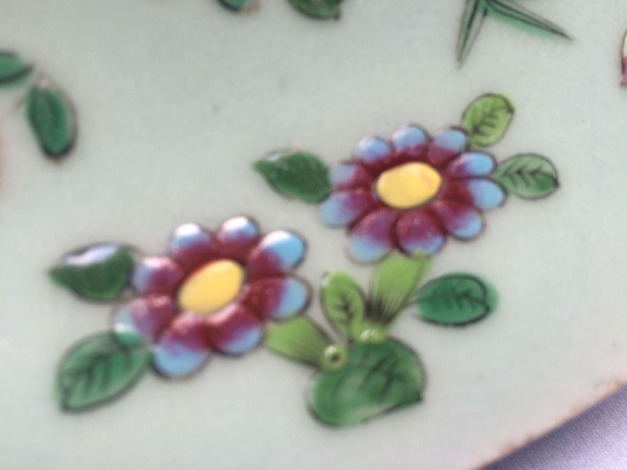 Pair of Chinese Hand Painted Plates [Photo 12]