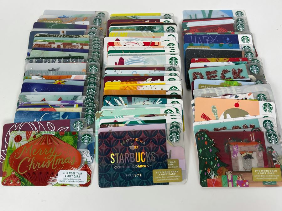 Collection Of Collectible Starbucks Gift Cards [Photo 2]