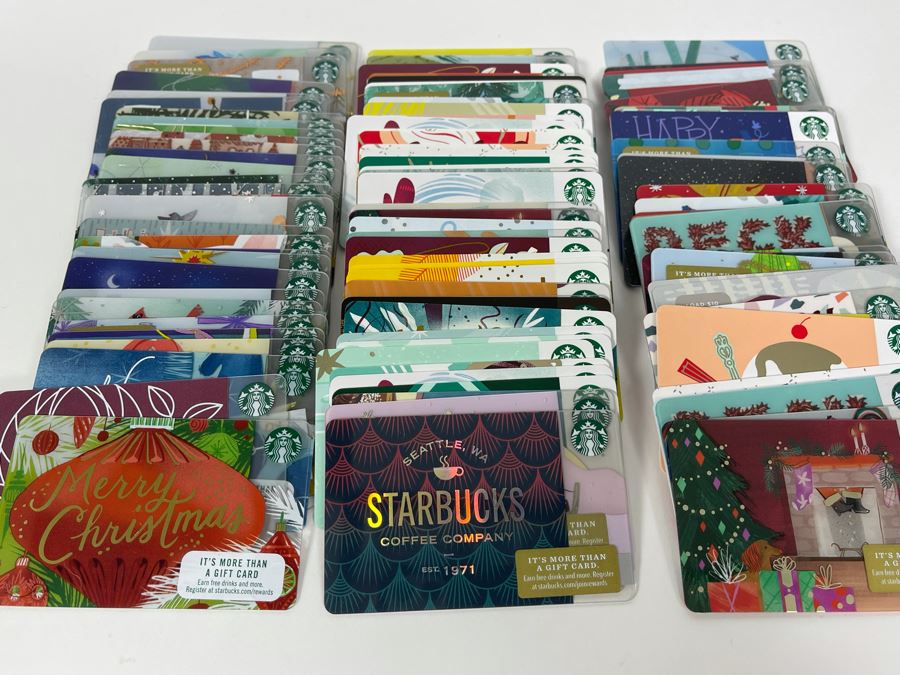 Collection Of Collectible Starbucks Gift Cards [Photo 4]