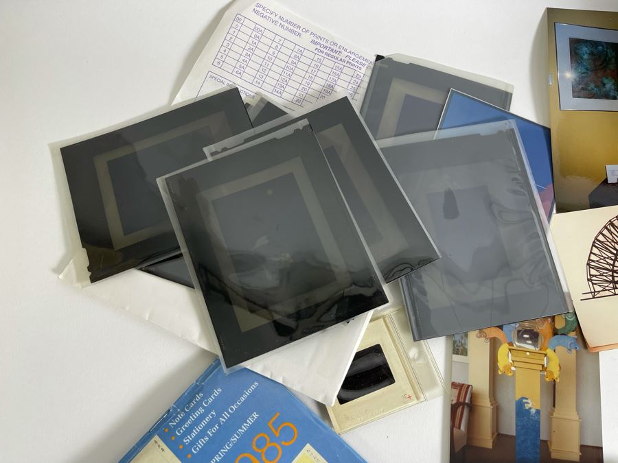 David Lavington (American, 1951–1995) Huge Collection Of David Lavington's Personal Photographs And Slides Showing Artwork Mainly In Amsterdam Holland With Box 12.5W X 5.5D X 10H [Photo 21]