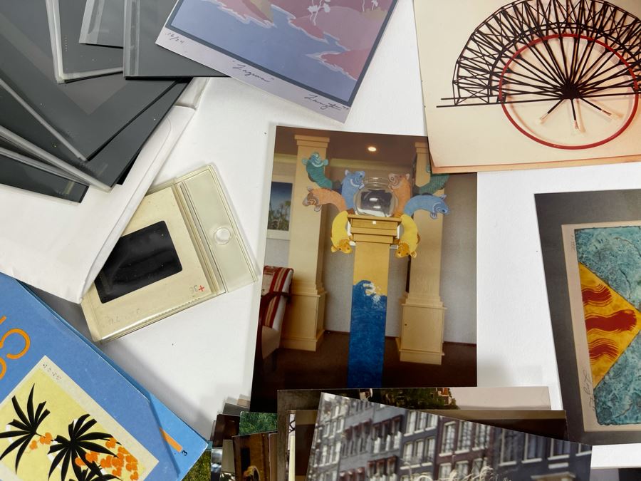 David Lavington (American, 1951–1995) Huge Collection Of David Lavington's Personal Photographs And Slides Showing Artwork Mainly In Amsterdam Holland With Box 12.5W X 5.5D X 10H [Photo 18]