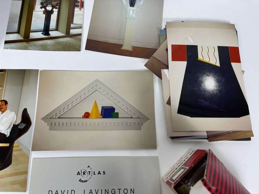 David Lavington (American, 1951–1995) Huge Collection Of David Lavington's Personal Photographs And Slides Showing Artwork Mainly In Amsterdam Holland With Box 12.5W X 5.5D X 10H [Photo 5]