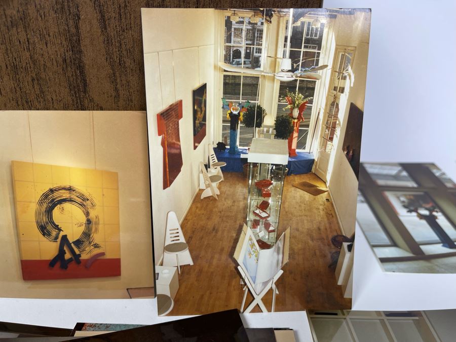 David Lavington (American, 1951–1995) Huge Collection Of David Lavington's Personal Photographs And Slides Showing Artwork Mainly In Amsterdam Holland With Box 12.5W X 5.5D X 10H [Photo 3]