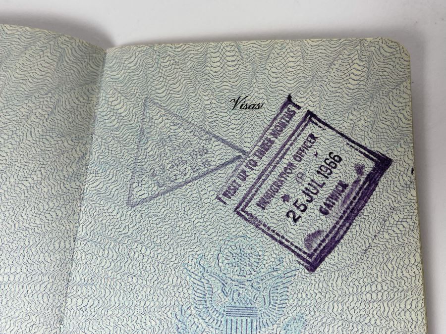 David Lavington (American, 1951–1995) Six US Passports Of Artist David Lavington [Photo 19]