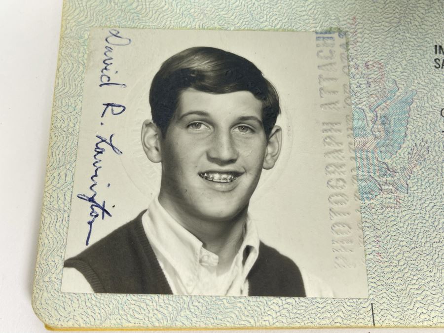 David Lavington (American, 1951–1995) Six US Passports Of Artist David Lavington [Photo 14]