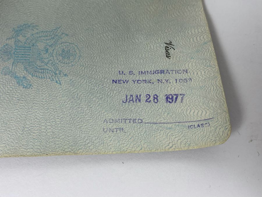 David Lavington (American, 1951–1995) Six US Passports Of Artist David Lavington [Photo 33]