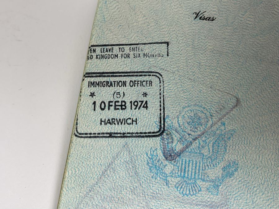 David Lavington (American, 1951–1995) Six US Passports Of Artist David Lavington [Photo 9]