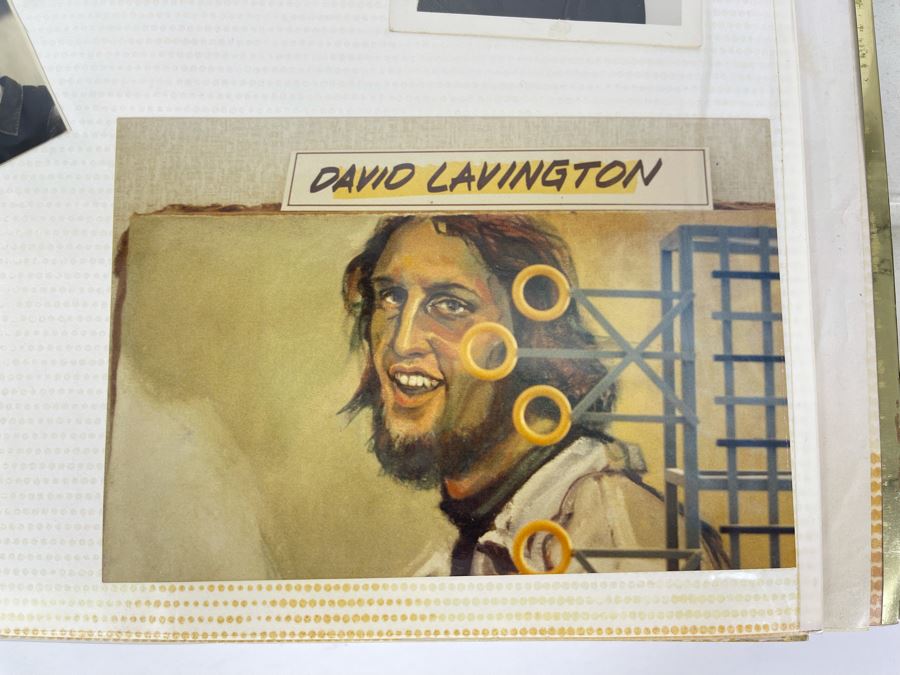 David Lavington (American, 1951–1995) Scrapbook Of Artist David Lavington Featuring Personal Photographs, Drawings And Letters - See Photos [Photo 7]