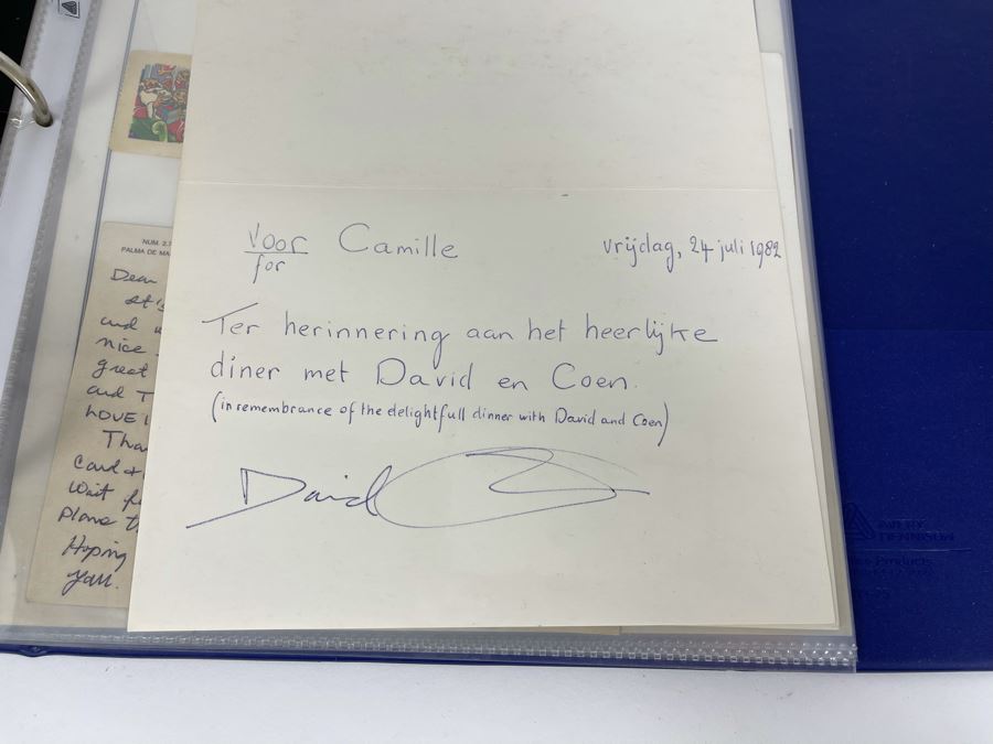 David Lavington (American, 1951–1995) Scrapbook Of Artist David Lavington Featuring Personal Photographs, Drawings And Letters - See Photos [Photo 30]