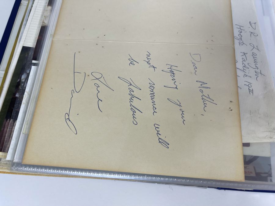 David Lavington (American, 1951–1995) Scrapbook Of Artist David Lavington Featuring Personal Photographs, Drawings And Letters - See Photos [Photo 36]
