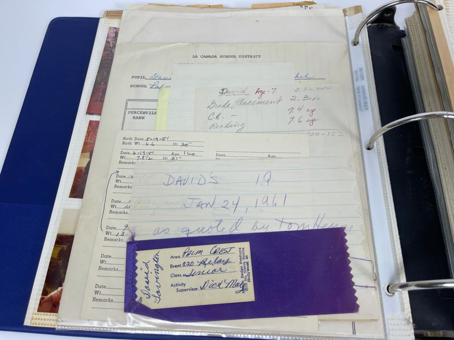 David Lavington (American, 1951–1995) Scrapbook Of Artist David Lavington Featuring Personal Photographs, Drawings And Letters - See Photos [Photo 11]