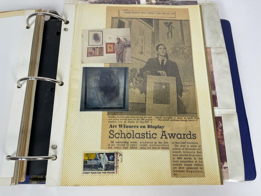 David Lavington (American, 1951–1995) Scrapbook Of Artist David Lavington Featuring Personal Photographs, Drawings And Letters - See Photos [Photo 19]