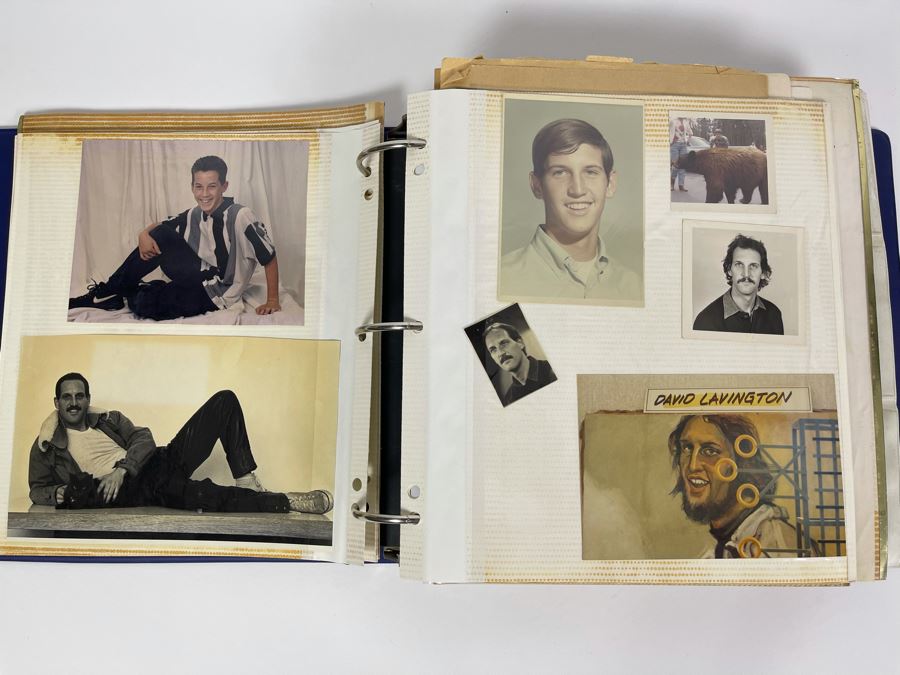 David Lavington (American, 1951–1995) Scrapbook Of Artist David Lavington Featuring Personal Photographs, Drawings And Letters - See Photos [Photo 6]