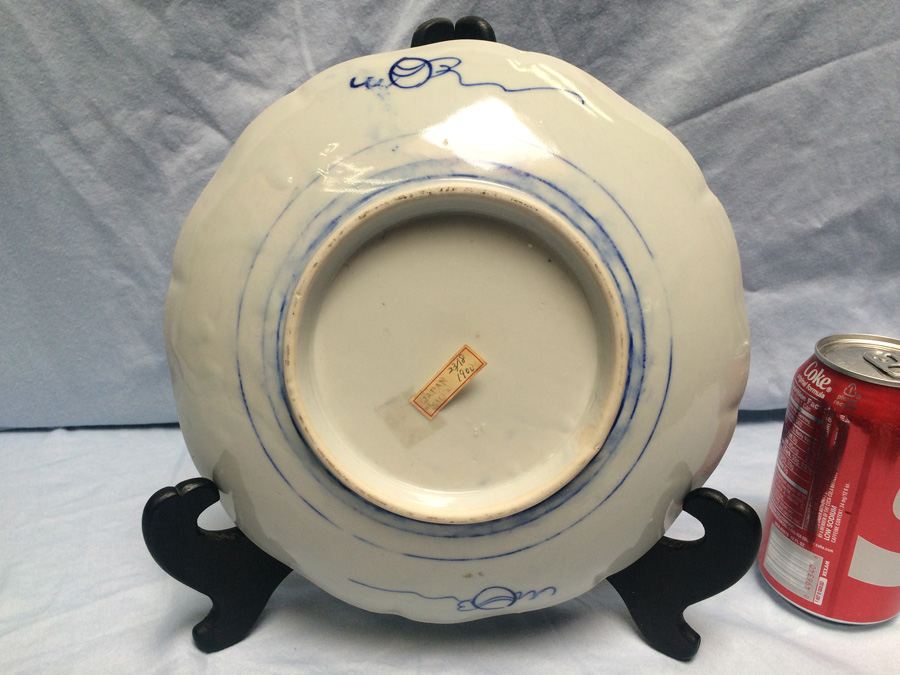 Set of Vintage Japanese Blue & White Plates [Photo 36]