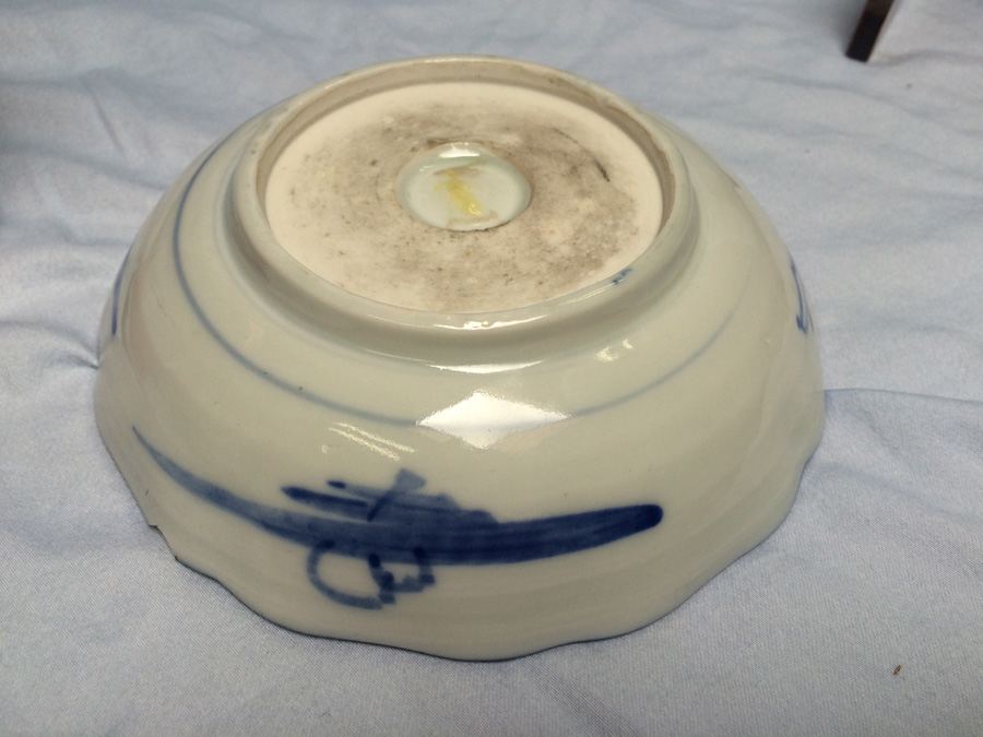 Set of Vintage Japanese Blue & White Plates [Photo 27]