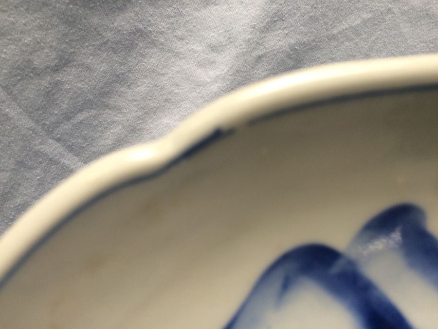 Set of Vintage Japanese Blue & White Plates [Photo 16]