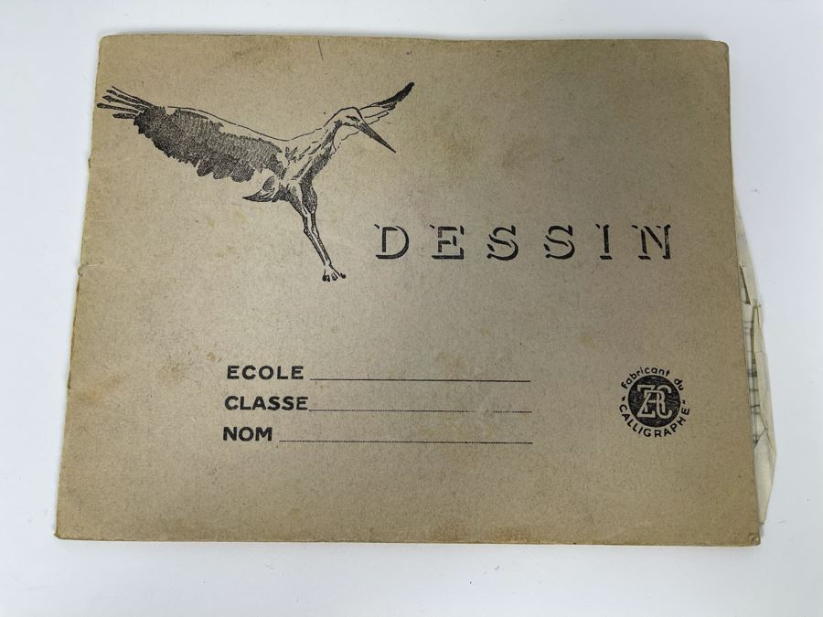 David Lavington (American, 1951–1995) David Lavington's Art Sketch Book Featuring Various Architectural Drawings 9 X 7 - See Photos [Photo 2]