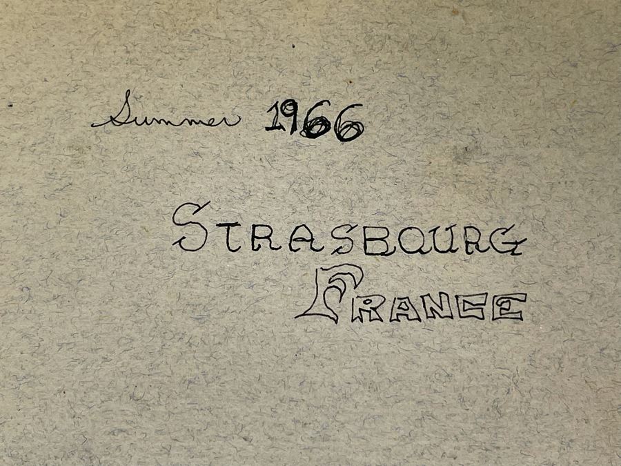 David Lavington (American, 1951–1995) David Lavington's Art Sketch Book Featuring Various Architectural Drawings 9 X 7 - See Photos [Photo 3]