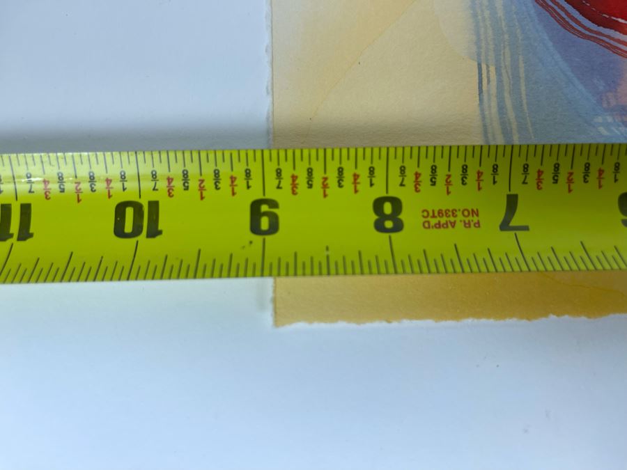 David Lavington (American, 1951–1995) Watercolor Drawing Unsigned [Photo 5]