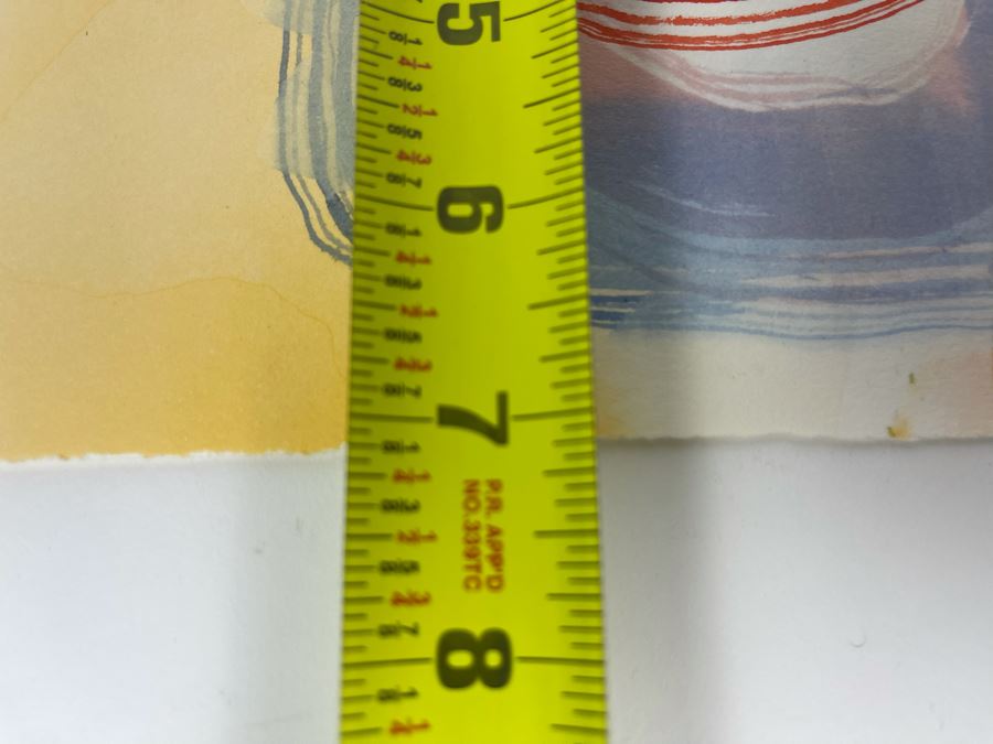 David Lavington (American, 1951–1995) Watercolor Drawing Unsigned [Photo 6]